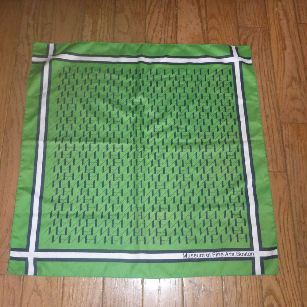 Woman's Vintage Museum of Fine Arts Boston Scarf